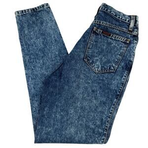 Sasson Vintage Acid Stone Wash Jeans High Rise Tapered 80s Mom Style